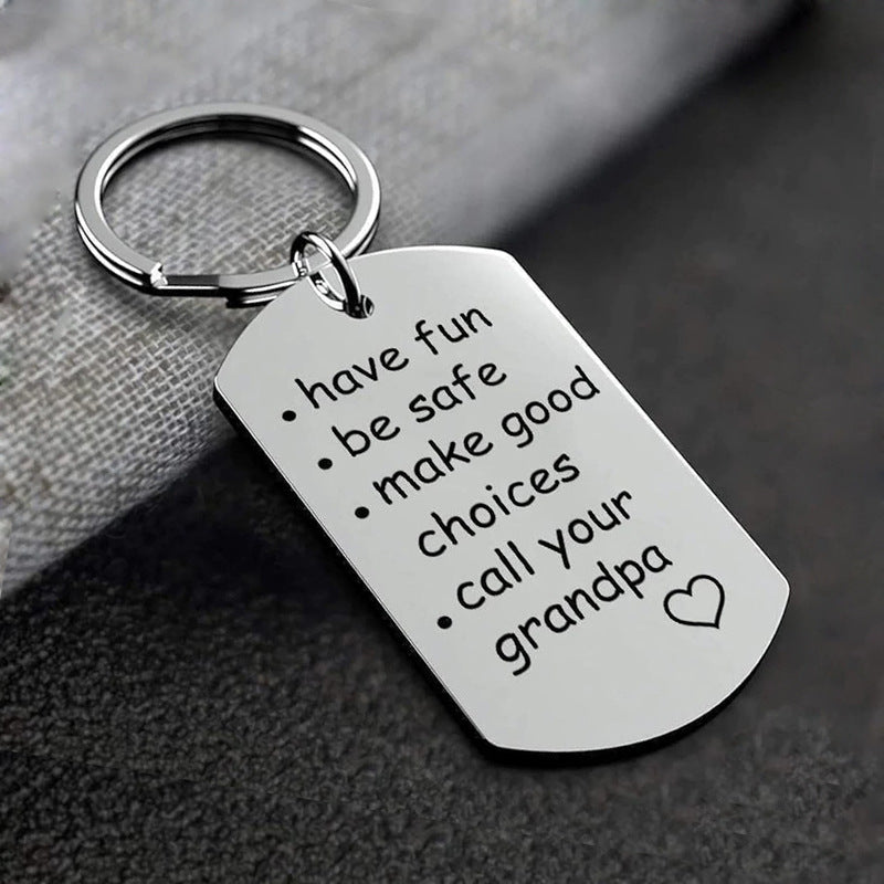 Have Be Safe Make Good Choices Keychain Safe Pendant a2a74c2e cc78 442a ab59 5d31aa3caef3
