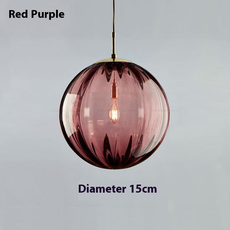 Simple Water-wave Glass Ball Creative Chandelier a2aa8915 4b61 45b6 b173 a4533df478ce trans
