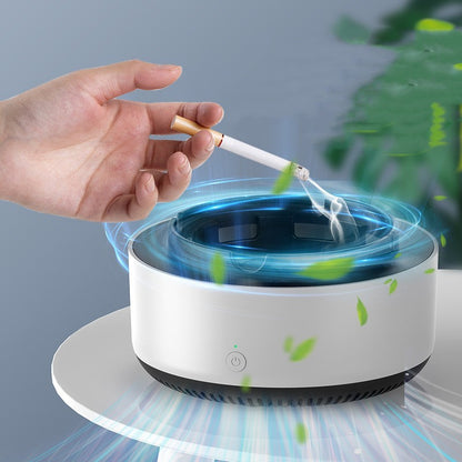 Smoke Removal Air Purification Ashtray Anion Purification Practical Automatic Purifier Ashtray Portable Gadgets For Car Ashtr