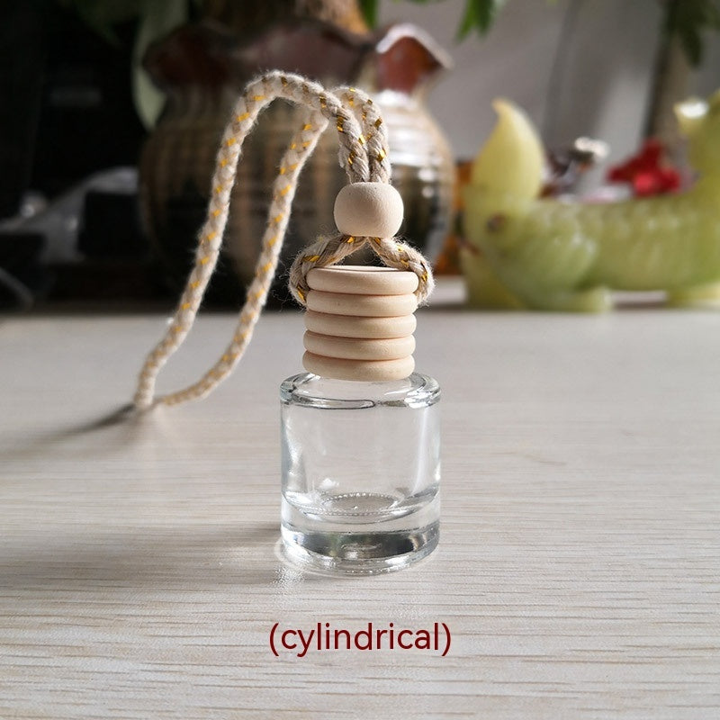 Car Empty Perfume Bottle Rearview Mirror Pendant Car Glass Bottle Empty a2b01729 655f 4efe 9328 acd4a643521c