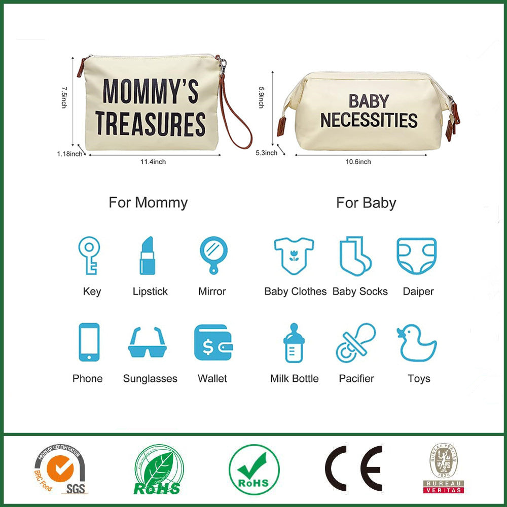 3-piece Portable Bag Set For Moms On Trips - HD Wireless Product #2
