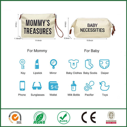 3-piece Portable Bag Set For Moms On Trips - HD Wireless Product #2