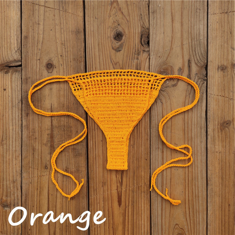 Handmade Crochet Bikini Bottoms Cotton Sunbathing Swimming Trunks a2d727df 3c22 474c b4ef c4eb27b95c68