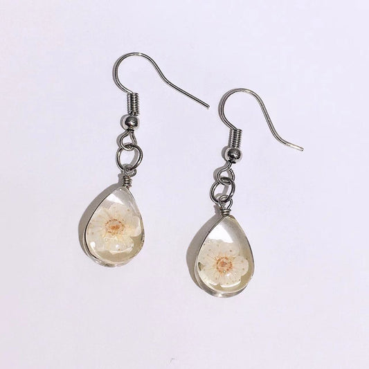 Fashion Drop-shaped Dried Flower Earrings a2e8ff9a 3bce 42d5 8b05 95af7789c9ea