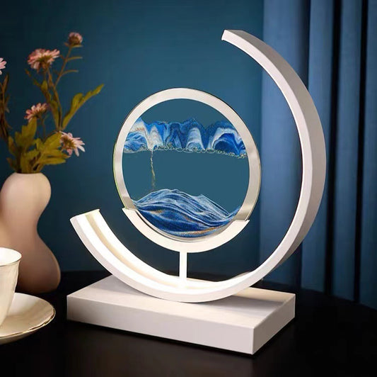 High-end Business Gifts Quicksand Painting 3D Living Room Decorations Lights Creative Lamp Led Lights a316ac4a 3c38 46a1 a5a0