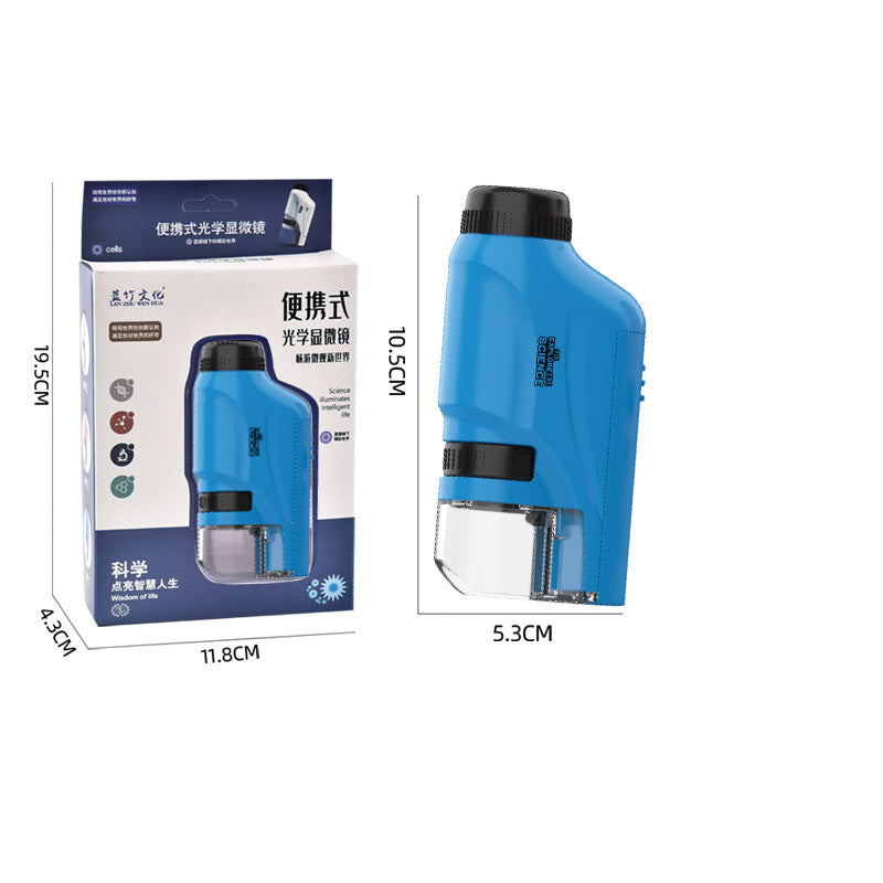 Children's Portable Optical Handheld Microscope Toy Mini Creature a321040c 2968 48ca adda 0f0dc85ab271