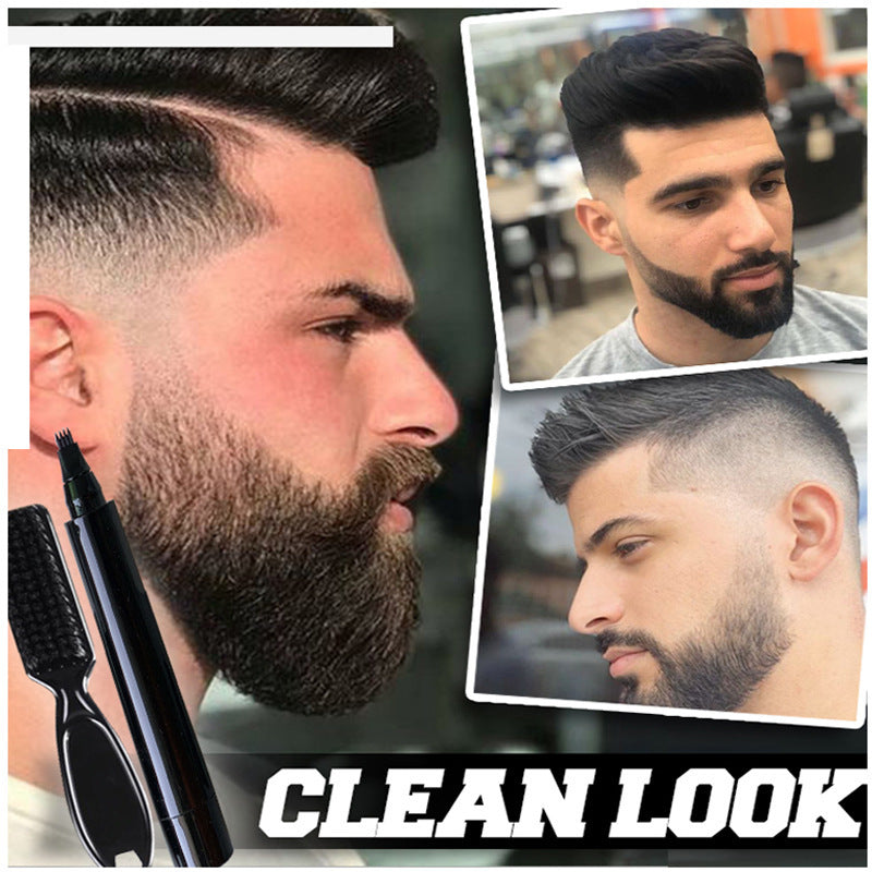Beard Headline Filler Four-fork Head Brush Anti-sweat Suit a32704ae e78a 41c2 9d0e b400054db66d