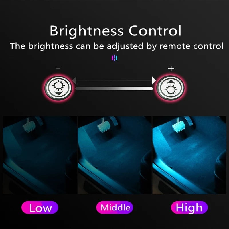 Car Atmosphere Light Car Interior Retrofitting Wireless Magnetic Led Atmosphere Light a34471b1 a496 48d1 8db3 79e87f7537e0