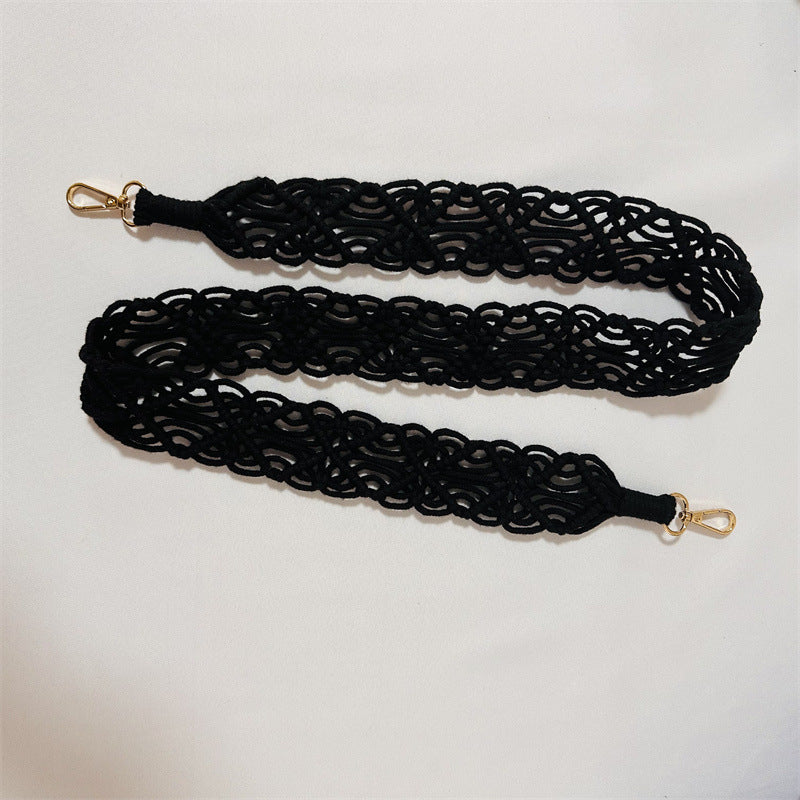 Woven Replacement Handbag Strap Widened Mobile Phone Crossbody Bag Strap Anti-lost Lanyard - 图片 7
