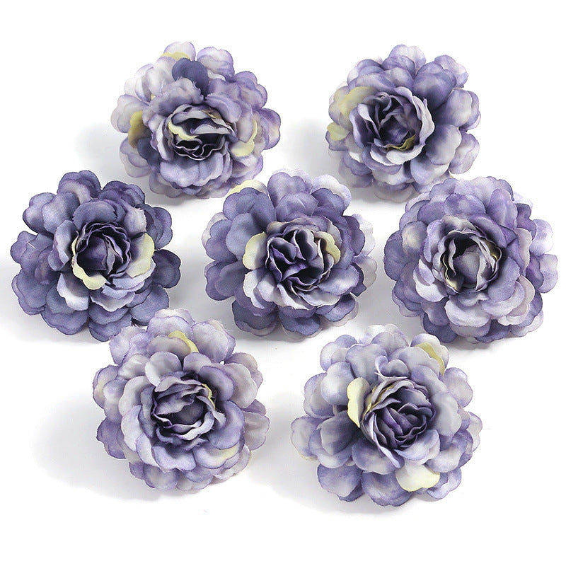New Flower Head Multi-layer Artificial Flower Fake Flower Hydrangea Decoration Wedding Wedding Simulation Flower Cross-border