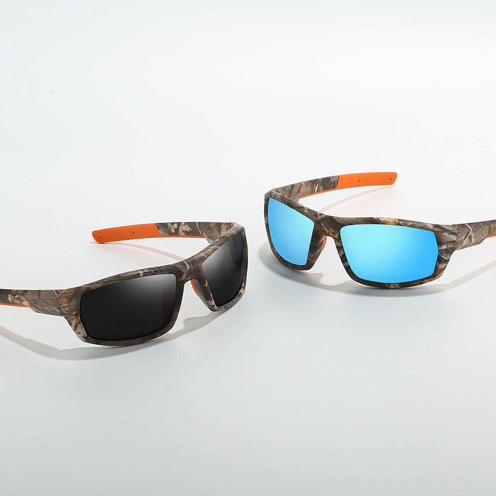 Polarized Box Camouflage Tactical Glasses For Male And Female Cycling Sports