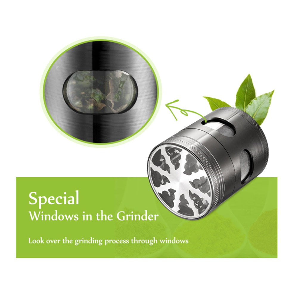 Metal Herb Grinders Crusher 60mm Diameter Multifunctional Grinder Herb Grinders Cigarette Amoladora Smoking Accessories a3b2e