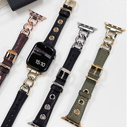 Chain Three-hole Retro Leather Leather Strap a3b4f56b 793c 4404 85be 7ee4b7faaea7
