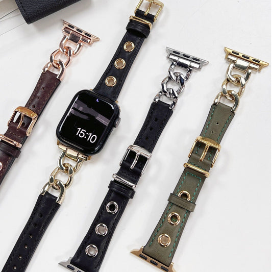Chain Three-hole Retro Leather Leather Strap a3b4f56b 793c 4404 85be 7ee4b7faaea7