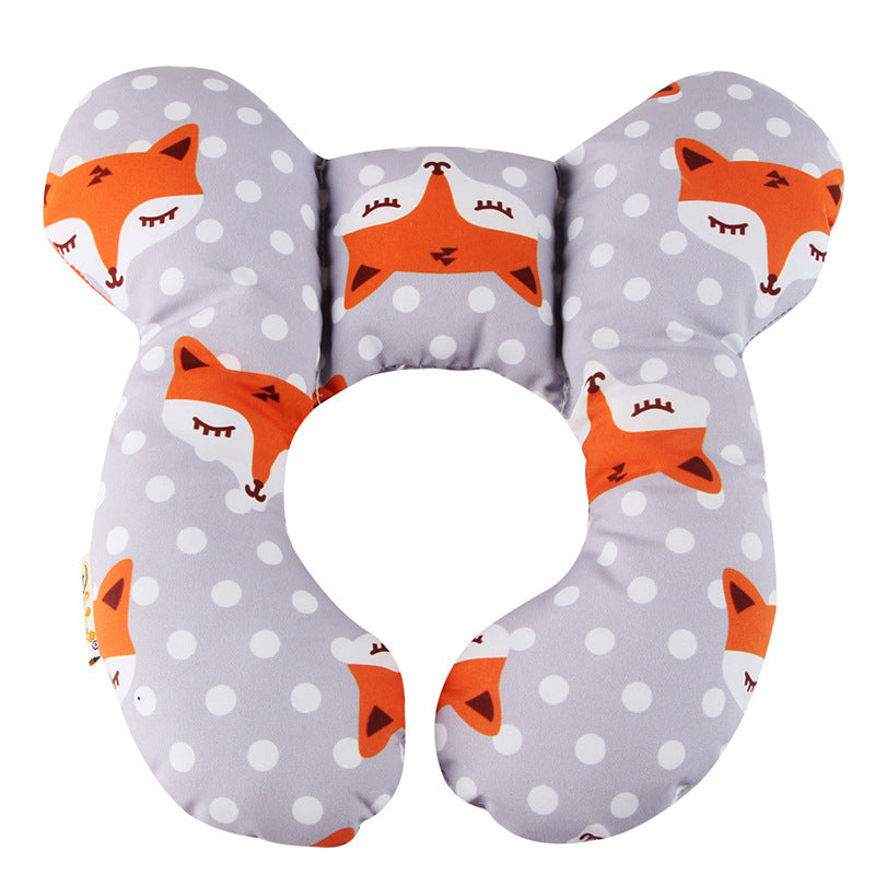 Cute Cartoon Pattern Baby U-shape Pillow Travel Car Seat Neck Protector a3c14f0e 7e8c 4c34 bcbc 12a7281b8826