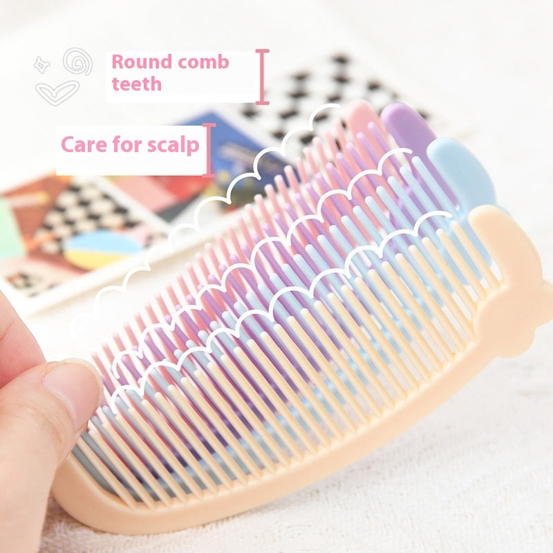 Cartoon Love Mini Small Comb Cute Student Portable a3cafa17 abfc 4302 bb8f 636ae3dc2665 trans