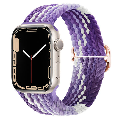 Double Loop Nylon Loop Woven Rainbow Watch Strap a3cb5223 d8fd 4030 a859 76c2ffc0b48d