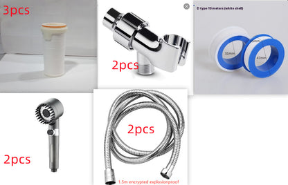Snowflake Spray Filter Purified Water Pressurized Showerhead Nozzle a3d3da0c 741e 47d8 a5b9 ffe918f3be72