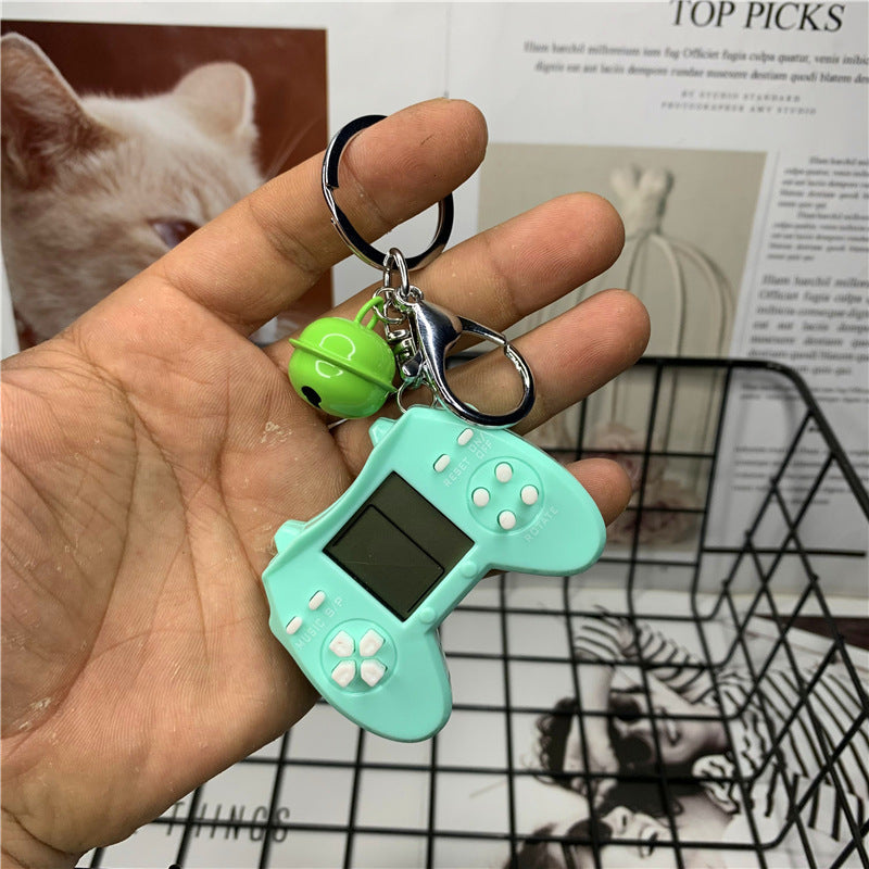 Retro Mini Square Handle Game Machine Key Ring Pendant Children's Cute Toy Gift a3e0925e 695f 469f 97a4 ca4805a94081