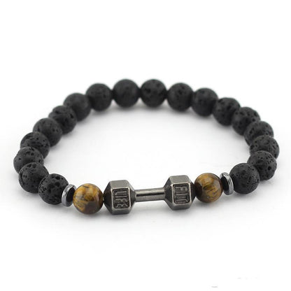 Stretch Volcano Dumbbell Men's Bracelet a40cbcc2 b652 45e7 ba9c e9235c6113cb