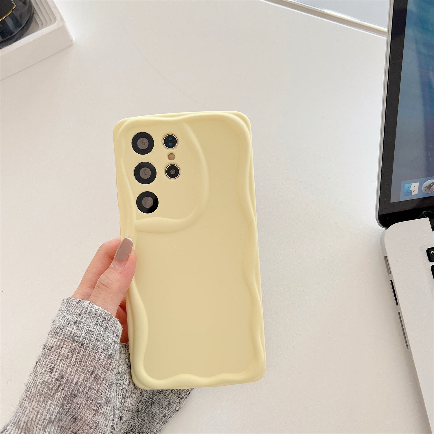 Cream Border Full Package Anti Drop Color Phone Case a4144d26 e3ca 41aa b453 c85fa7a8a25f