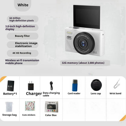 64 Million HD Student Entry-level Mirrorless CCD Camera - Wireless Security Camera with Night Vision #9