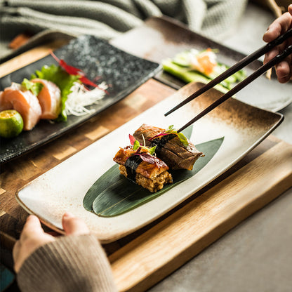 Japanese Ceramic Plates Sushi Dish Tableware Tray Cutlery a42a8408 28fc 4097 b9ab 902e003562d4