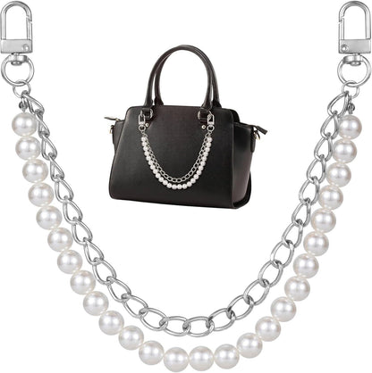 Anti-lost Mobile Phone Lanyard Water Cup Portable Pearl Double Chain Bag Decorative Chain a4304806 31c0 4d4a 89f5 9ffe1eda6eb