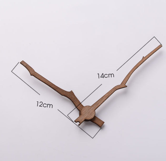 Walnut Wood Wall Clock Pointer Accessories 1214-inch a438d901 4e97 4e4c b268 7054d0c3da23