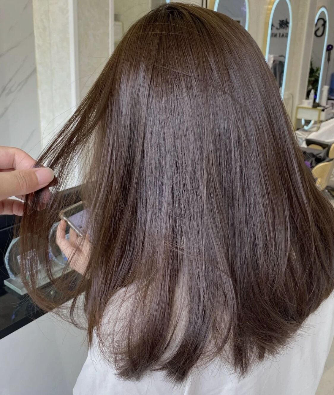 Ammonia-free Hair Color Paste Monochrome Paste Cover White Hair Multi-segment Color One-step Black Tea Gray Blue Black Hair D