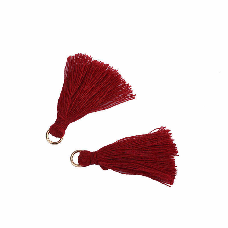 Color 3cm Polyester-cotton Hanging Ring Small Tassel a46559fa d0cd 4bbc a3e3 130023c11efa