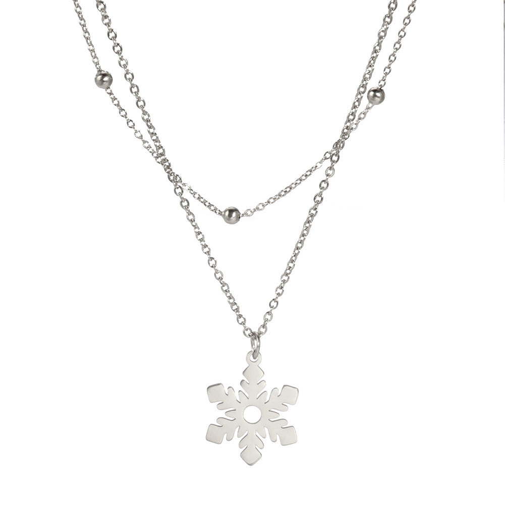 Fashion Sweet Elegance Exquisite Stainless Steel Titanium Steel Necklace a48f1f05 dabc 4f55 80c1 0d3328d0ae8f