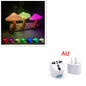 LED Night Light Mushroom Wall Socket Lamp EU US Plug Warm White Light-control Sensor Bedroom Light Home Decoration a4963218 0