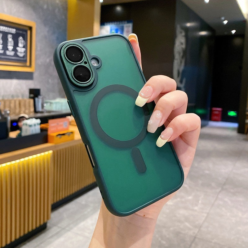 Phone Case Yadun Skin Frosted Magnetic Lens Protector Protective Case - 图片 8