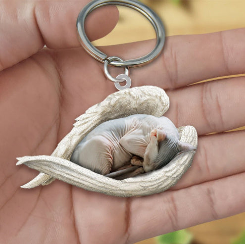 Exquisite Car Key Pendant Acrylic Creative Buckle a49a1df6 7a00 4b36 9d9c e7c6fa098846