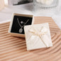 Bow Necklace Earrings Packaging Gift Box a4b90505 ecf0 4b63 b6f6 8098e09202ef