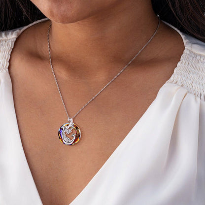 New Color Crystal Phoenix Rebirth Flame Earring Necklace a4bf45d6 906b 42af 9408 feed9ee25219