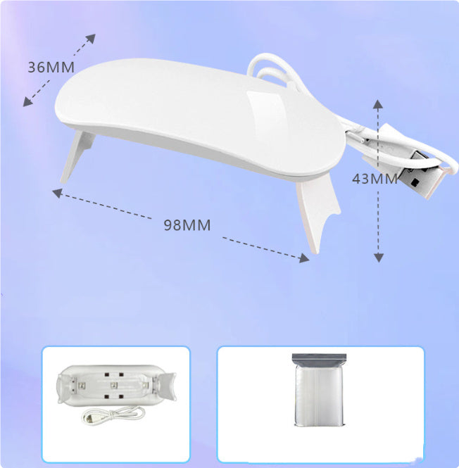 Light Therapy Machine USB Nail Light LED Portable 6W a4c8fa2a 885c 42c3 ada0 3a7b2a28a503
