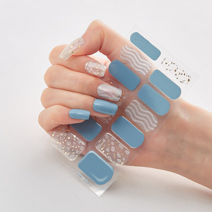 3d Laser Bronzing Craft Nail Applique Nail Sticker - HD Wireless Product #4
