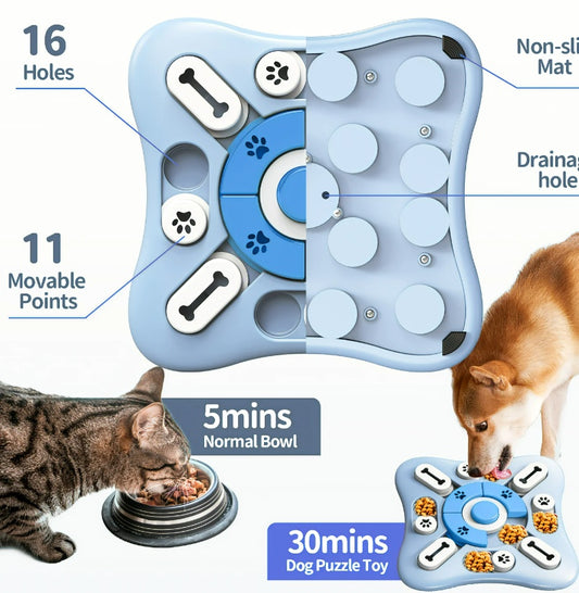 Pet Puzzle The Toy Dog Toy Slow Food Leakage Can Sound a4d65975 a519 4d67 95b0 828239ec50bc