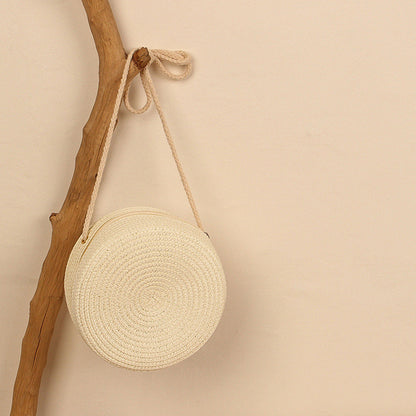 Solid Color Straw Phone Bag For Women a4e19ea9 6a36 4cec 80b6 00426350c395