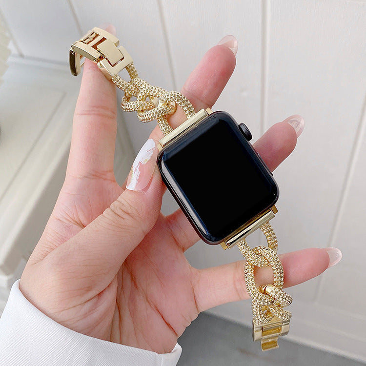 Classic Style Metal Chain Fashion Women's Watch Wrist Strap a4eedfa8 41d1 473e bc2e f6a718074d34