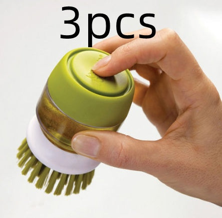 Dishwashing And Pot Washing Brush With Liquid Soap For Tableware a4f39d51 c453 4cc3 9d91 2842ad0b4512