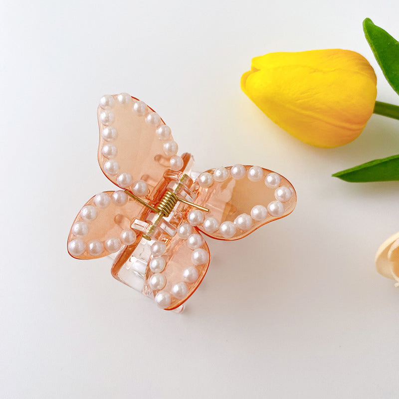 Medium Butterfly Shape Pearl Fancy Pearl Jelly Palette Hair Clip a4f98f56 7ea2 4116 8b35 15702b7cefa8