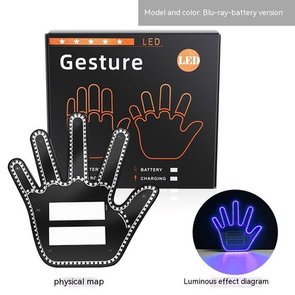 Car Gesture Light Finger Lights Car Multifunction Prompt Warning Light home decor a503e73e 93b4 468f 8789 8a27a8e3adbe db088e