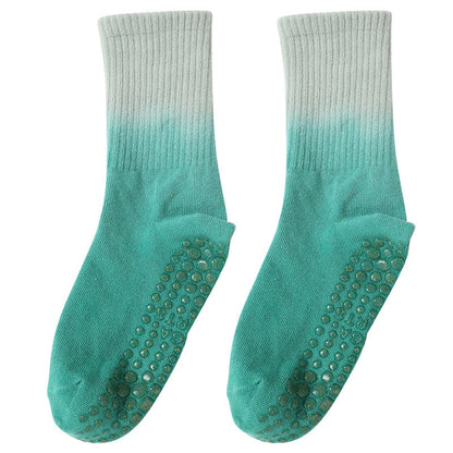 Women's Fashion Tie Dye Anti-Slip Mid Tube Socks a5133210 6c60 491f bf2d 1bc5379dcb59