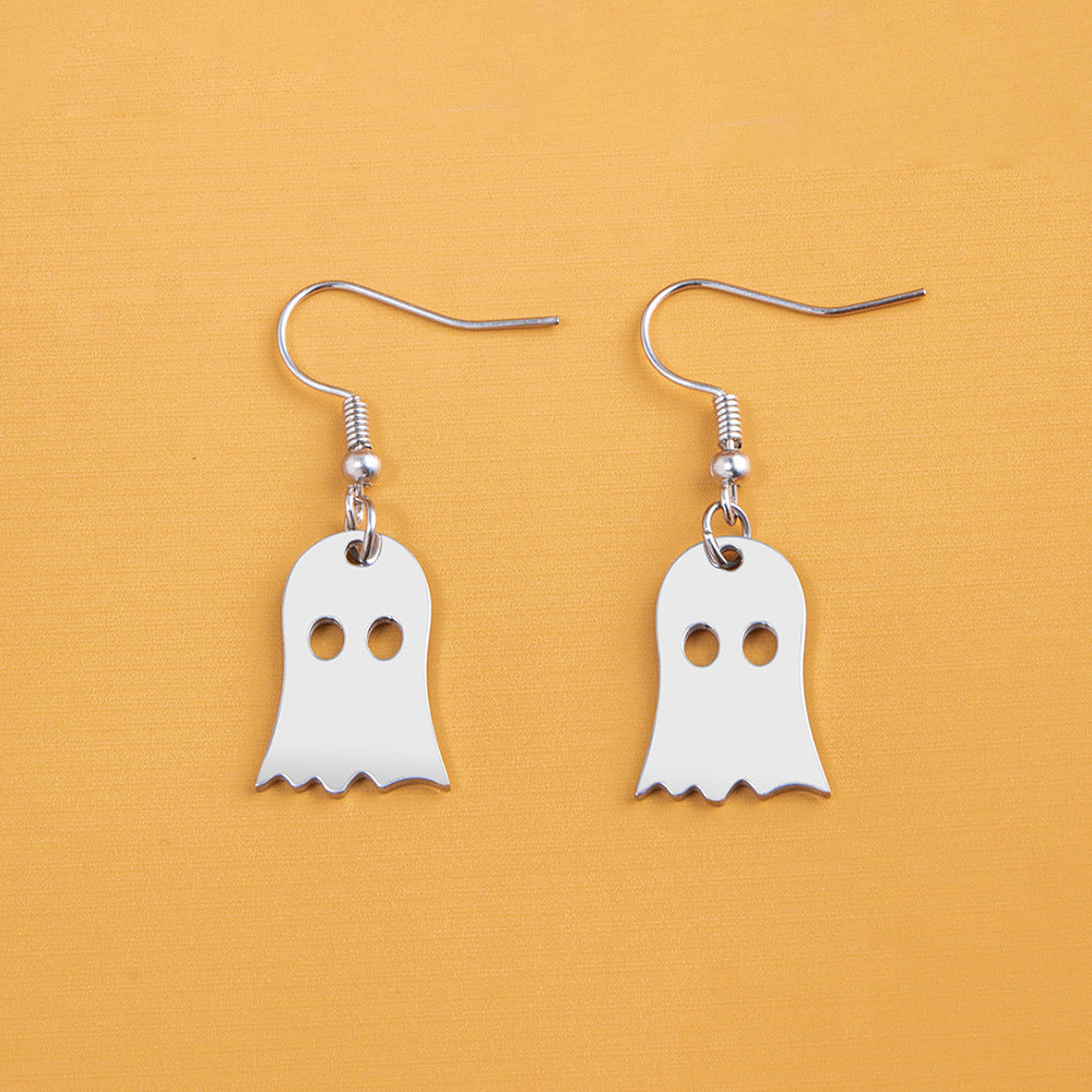 Little Ghost Stainless Steel Earrings a52d37ae 9f70 47ea b23b 67b7c1dcc5b5