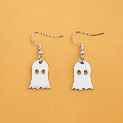 Little Ghost Stainless Steel Earrings a52d37ae 9f70 47ea b23b 67b7c1dcc5b5