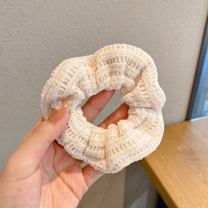 Winter Plush Pork Intestine Hair Ring a52d4dd7 329e 44c6 8fdc 3e91699330e3