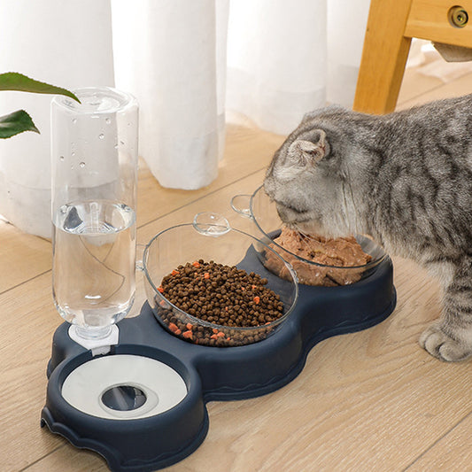 Pet Supplies Cat Double Bowl Automatic Drinking Water a532e021 0f35 447d b57d 78a2b3bd1b12